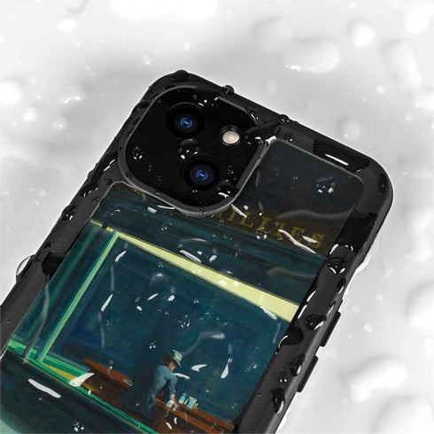 Edward Hopper Nighthawks 1942 iPhone 15 Plus Waterproof Case